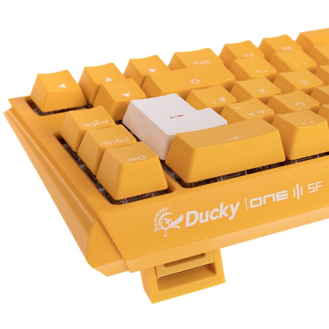 Ducky One 3 Yellow SF Gaming Tastatur, RGB LED - MX-Brown image number 5