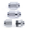 Alphacool ES D-Plug, 20-35mm, G1/4 AG auf G1/4 AG - chrome image number null