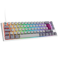 Ducky One 3 Mist Grey SF Gaming Tastatur, RGB LED - MX-Red