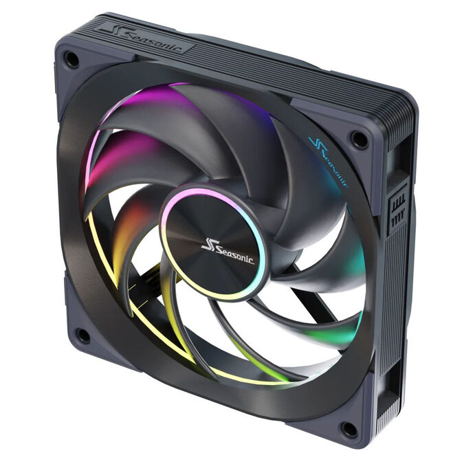 Seasonic MagFlow 1225 ARGB PWM Fan - 120mm, 3 Pack image number 2