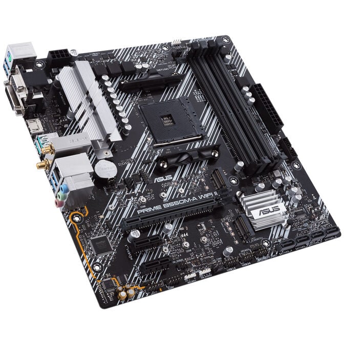 ASUS Prime B550M-A Wi-Fi II, AMD B550 Mainboard - Sockel AM4 image number 1