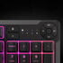 Corsair Gaming K55 Core RGB Gaming Tastatur, Full-Size (100%), Rubber Dome – schwarz, ISO (DE) image number null