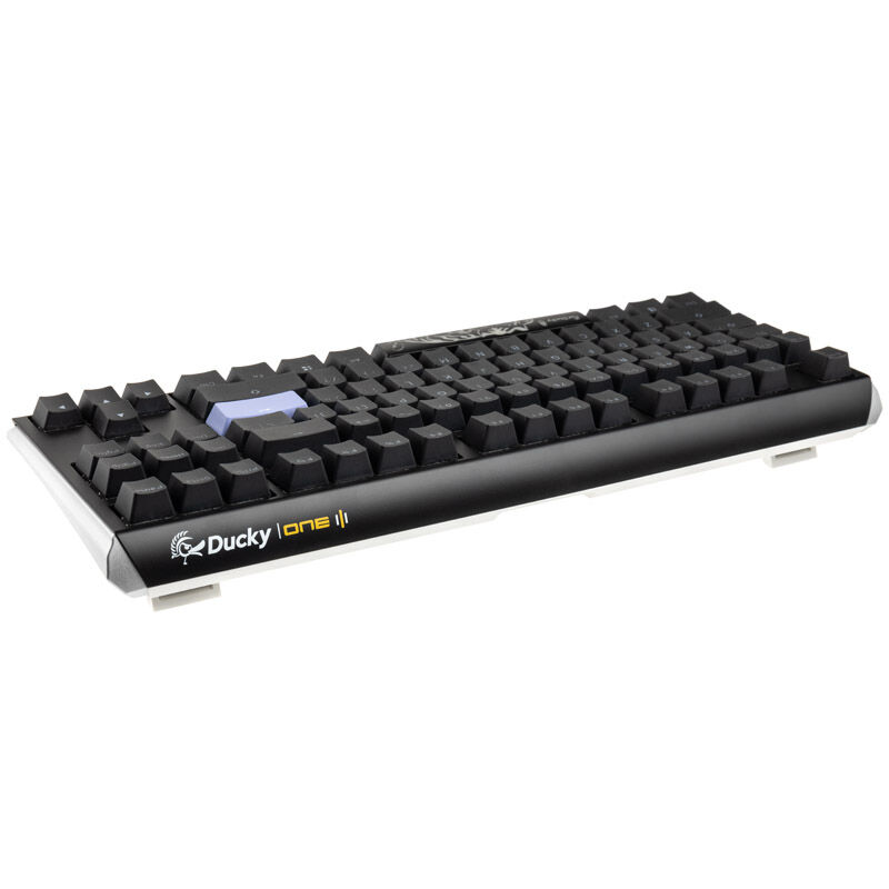 Ducky One 3 Classic Black/White TKL Gaming Keyboard, RGB LED - MX