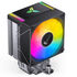 Jonsbo CR-1400 EVO ARGB CPU cooler, 92mm - black image number null