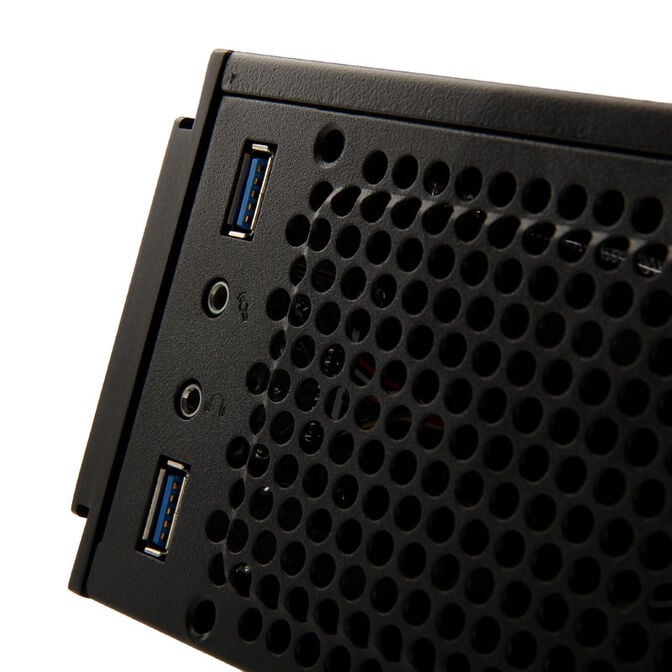 SilverStone SST-ML06B Milo HTPC Geh&auml;use - schwarz image number 4