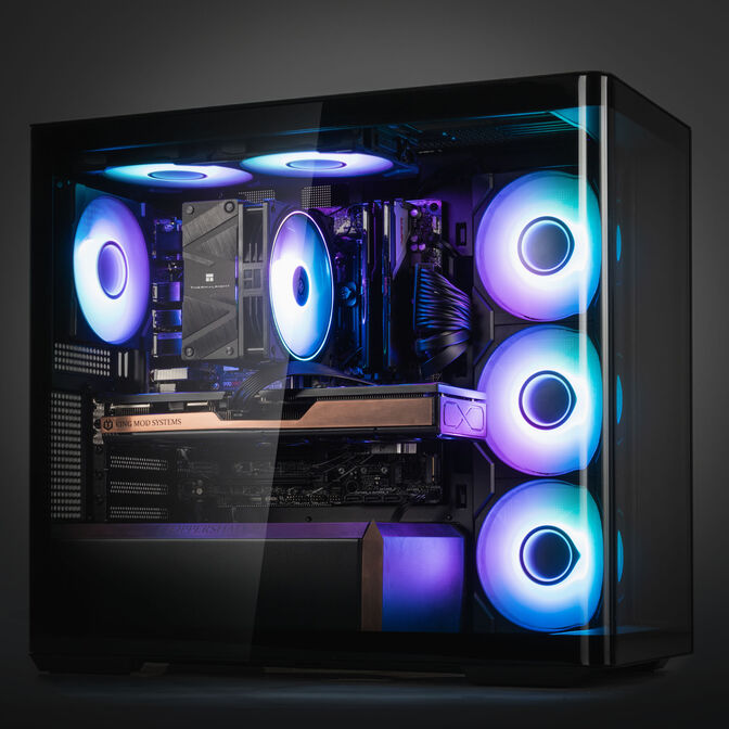 Gaming PC CopperShadow, AMD Ryzen 5 7600X, GeForce RTX 5060 Ti 16GB, 32GB DDR5 RAM - King Deal image number 7