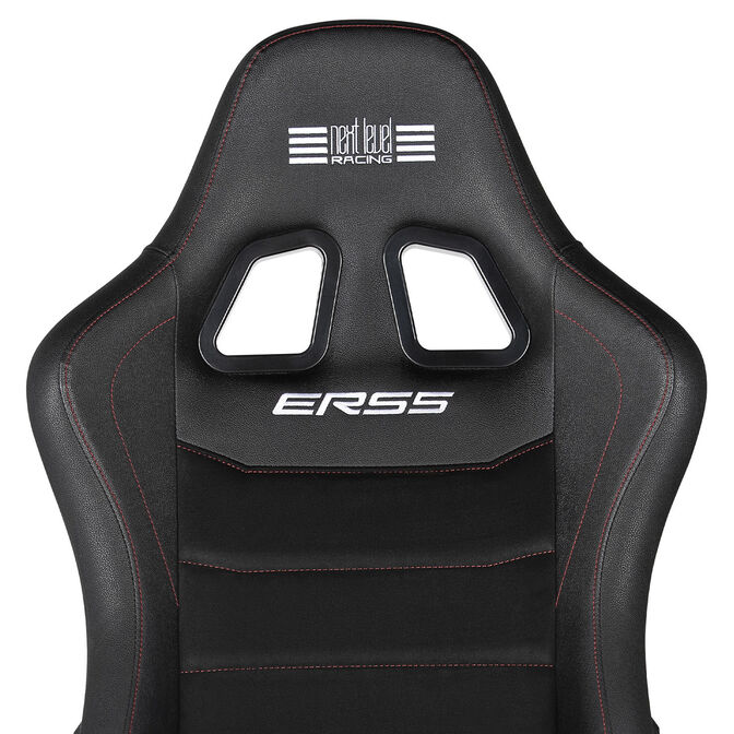Next Level Racing ERS5 Elite Reclining Seat - PU Leather & Suede Edition image number 4