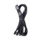 CableMod C-Series Pro ModMesh 12V-2x6-Kabel, Sleeved, 16-Pin zu 4x 8-Pin, f&uuml;r Corsair Type 4 und 3 PSUs - schwarz, 60cm