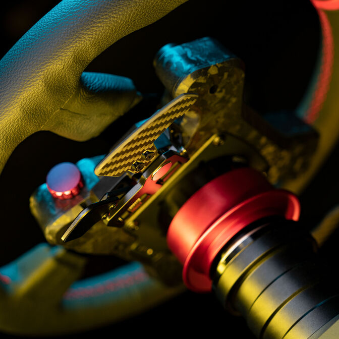 Simagic Neo X Hub Wheelhub, RGB - black/carbon image number 12
