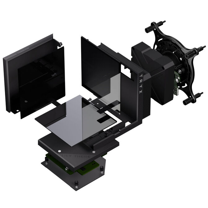 TRYX STAGE ARGB 360 AiO-Wasserk&uuml;hlung, Dual-IPS-Display - 360mm, schwarz image number 8
