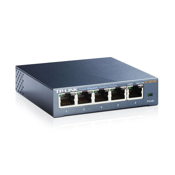 TP-Link TL-SG105 Gigabit Switch, 5-Port, unmanaged - black image number 0