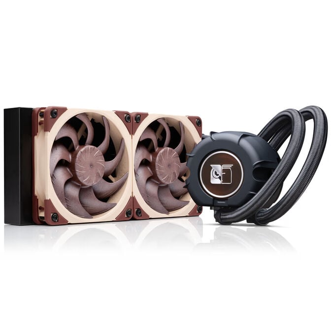 Noctua NL-LC1-24 AiO-Wasserk&uuml;hlung - 240mm, schwarz/braun image number 0