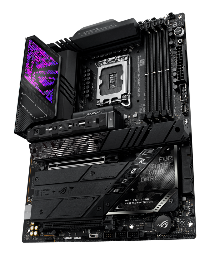 ASUS ROG Strix Z890-E Gaming WiFi Mainboard, Sockel LGA 1851, Intel Z890, ATX, DDR5 image number 5