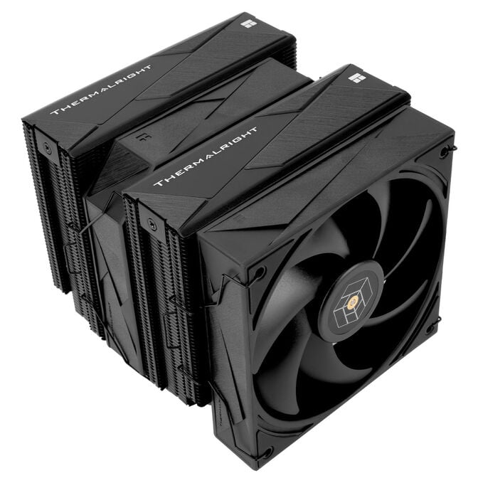 Thermalright Royal Pretor 130 CPU Cooler, Dual-Tower - 1x 120mm, 1x 130mm, black image number 1