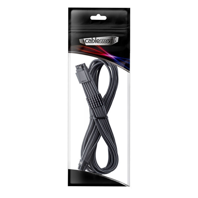 CableMod Universal Pro ModMesh 16-Pin zu 16-Pin-Kabel, Sleeved, StealthSense - carbon, 60 cm image number 3