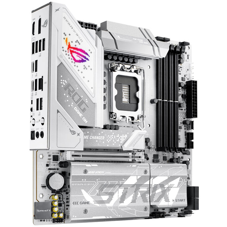 ASUS ROG Strix B860-G Gaming WiFi Motherboard, Socket LGA 1851, Intel B860, Micro-ATX, DDR5 image number 7