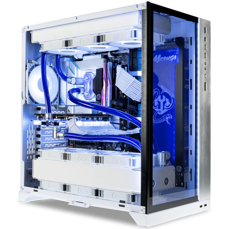 Gaming PC Blue Medusa XL, Intel Core i9-14900K, NVIDIA GeForce RTX 5080 - Custom Water Cooling image number 3