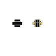 Thermal Grizzly DeltaMate Extender Fitting, Brass, G1/4&rdquo; Thread - Black, MM7R image number null