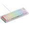 Glorious GMMK 3 65 % Custom Gaming-Tastatur - Pre-Built, ANSI (US), Fox Switches, wei&szlig;