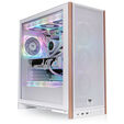 Thermaltake S370 WS PC Case, Mid-Tower, E-ATX, Tempered Glass - white image number null