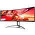 AOC AGON AG493UCX2, 48.8 inch Curved Gaming Monitor, 165 Hz, VA, G-SYNC Compatible image number null