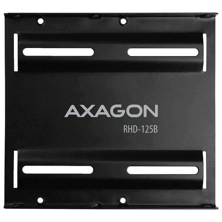 AXAGON RHD-125B Halterahmen für 1x 2,5" im 3,5" Slot - schwarz image number 3