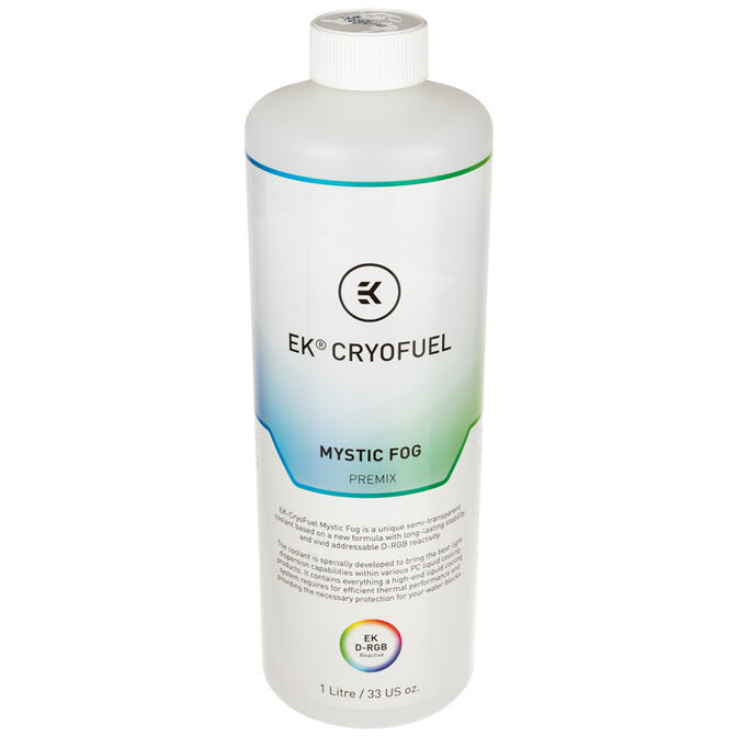 EK Water Blocks EK-CryoFuel Mystic Fog Premix - 1000ml image number 0