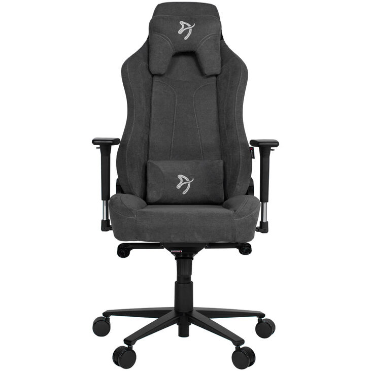 Arozzi Vernazza Gaming Chair, Upholstered Fabric - Dark Grey image number 1