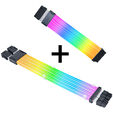 Lian Li Strimer Wireless 24-Pin RGB Mainboardkabel + Controller + 2x 8-Pin CPU-Kabel image number null