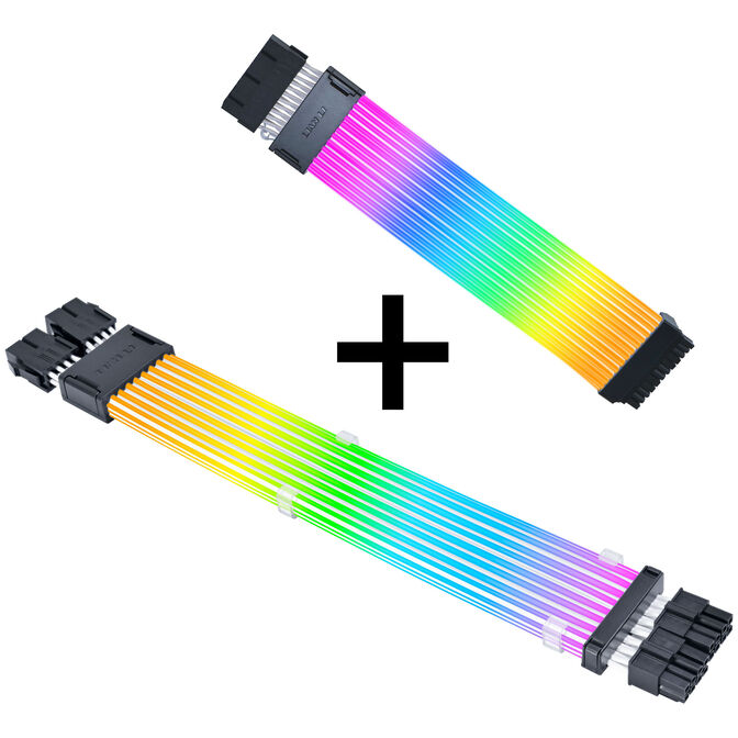 Lian Li Strimer Wireless 24-Pin RGB Mainboardkabel + Controller + 2x 8-Pin CPU-Kabel image number 0