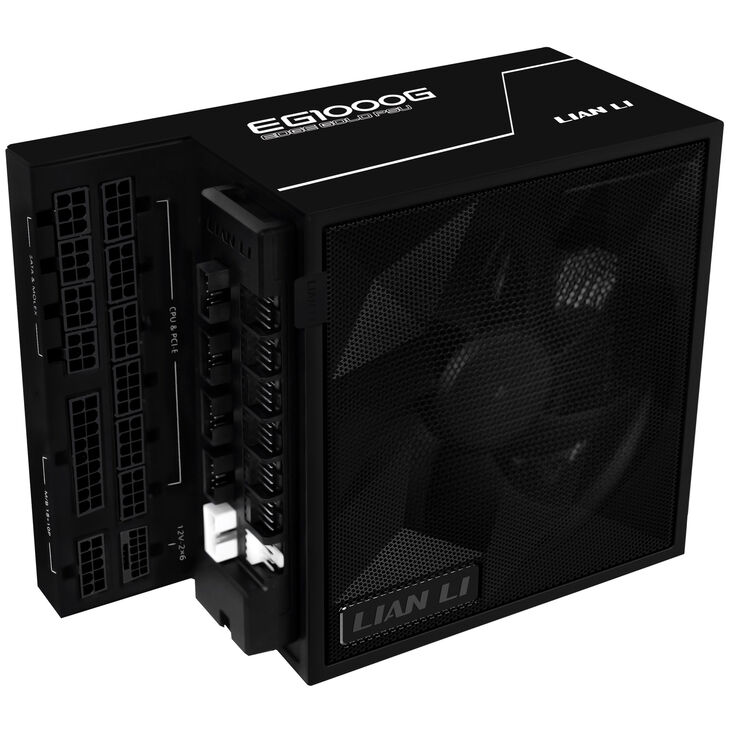Lian Li EDGE GOLD 1000 80 PLUS Gold Netzteil, PCIe 5.1, ATX 3.1 - 1.000 Watt, schwarz, inkl. USB-Hub image number 0