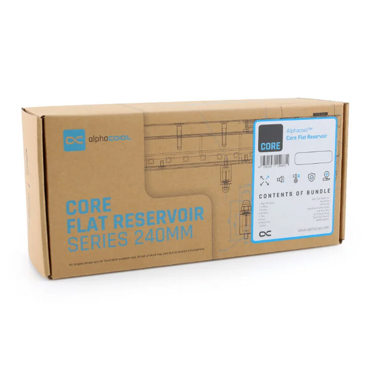 Alphacool Core Flat Reservoir 240, with VPP pump - right image number 4