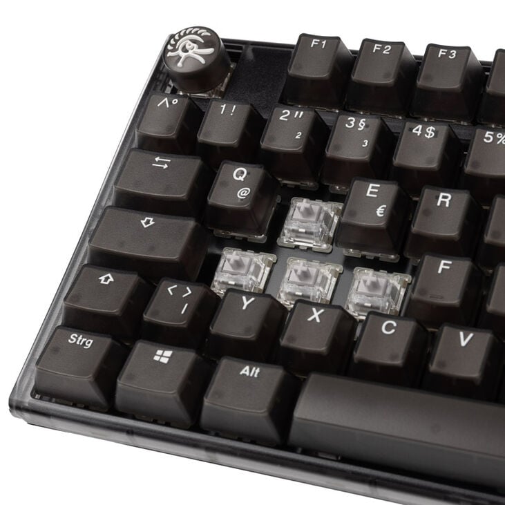 Ducky One 3 Aura Black Gaming Keyboard, RGB LED - MX-Speed-Silver image number 4