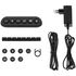 Streamplify HUB DECK 5, 4x USB 3.0, 1x USB 2.0, RGB, 12V, EU-Netzkabel - schwarz image number null