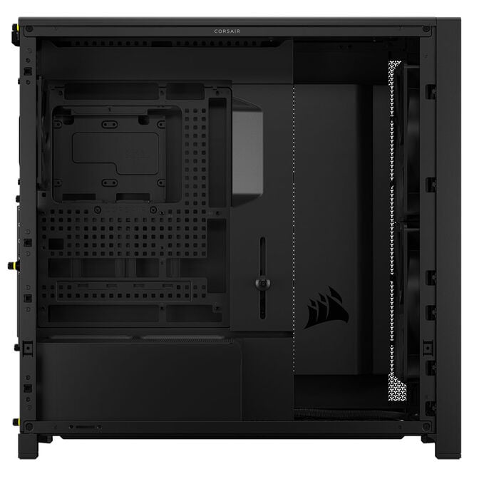 Corsair FRAME 5000D Wood RS PC-Geh&auml;use, Midi-Tower, E-ATX, Tempered Glass - inklusive 3x L&uuml;fter, schwarz, Holz image number 7