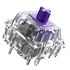 Glorious Mako Standard Switches, Mechanical, 5-Pin, Clicky, MX Stem, 45g - Lubed, 110 Pieces image number null