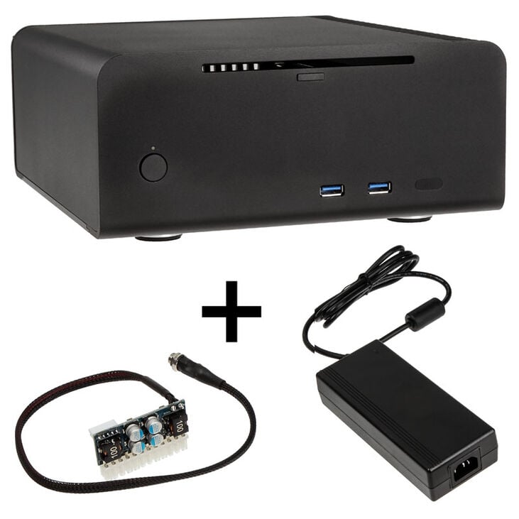 Streacom ST-FC8B Alpha Optical Fanless HTPC case + 120 Watt power supply image number 0
