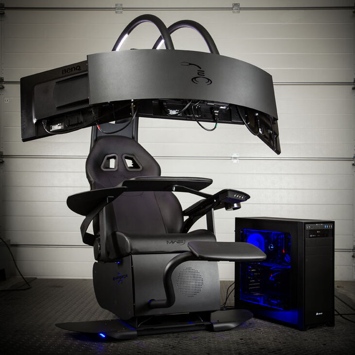 MWE LAB Emperor XT Gaming Chair - Black image number 6