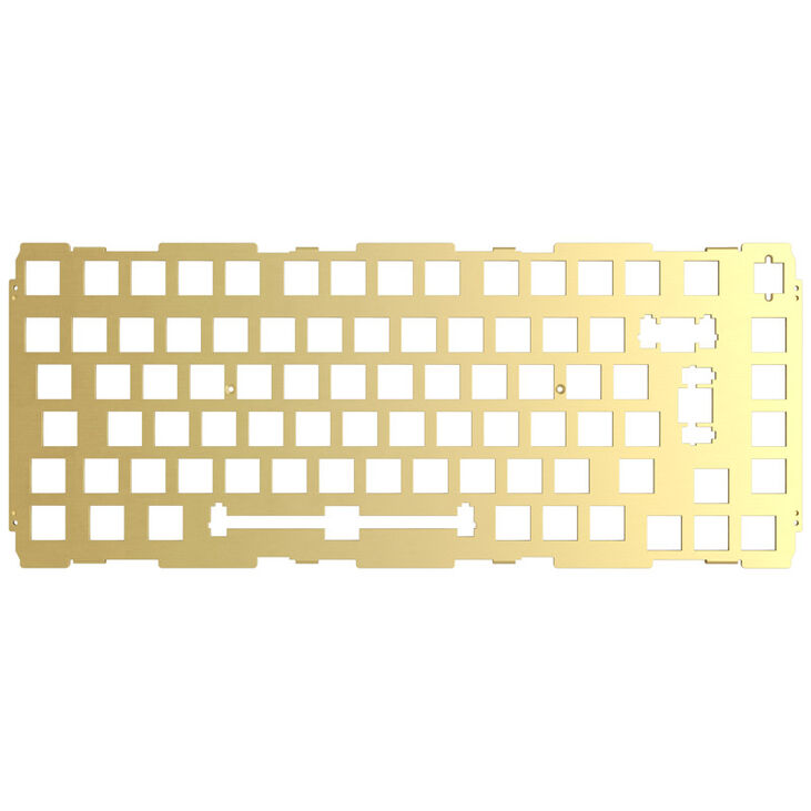 Glorious GMMK Pro 75% Switch Plate - Messing, ISO image number 0