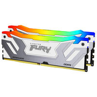 Kingston Fury Renegade RGB DDR5-8400 RAM, CL40, XMP 3.0, CUDIMM - 48 GB Dual Kit, white