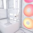 Corsair 3500X LX-R PC-Geh&auml;use, Midi-Tower, E-ATX, RGB, Tempered Glass - wei&szlig; image number null