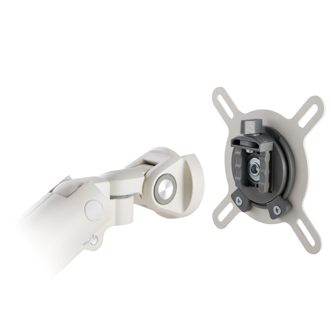 Alterzone Arm Duo Aluminium Monitor Mount - white image number 16