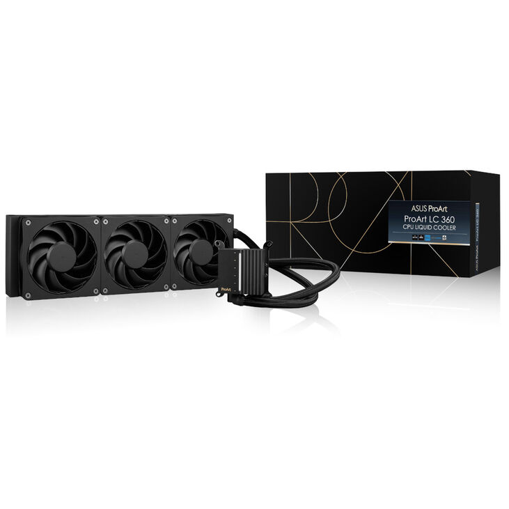 ASUS ProArt LC 360 AiO Complete Water Cooling - 360mm, black image number 6