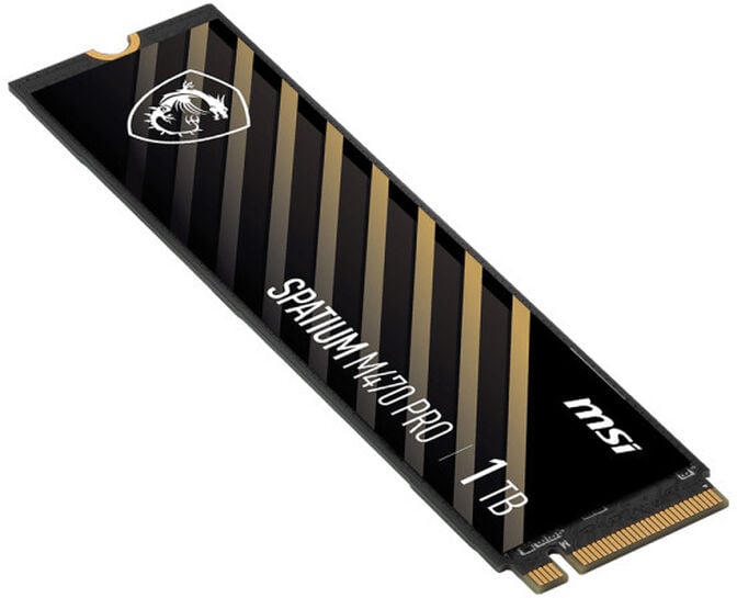 MSI SPATIUM M470 PRO SSD, PCIe 4.0 M.2 Typ 2280 - 1 TB image number 4