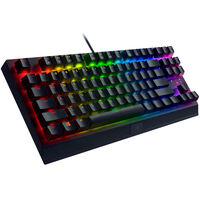 Razer BlackWidow V3 TKL Gaming Keyboard, Green Switch - DE Layout