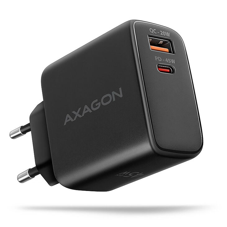 AXAGON ACU-PQ45 QC 3.0, 4.0 / AFC / FCP / PPS / PD, 45W, schwarz image number 0
