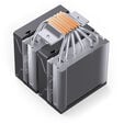 Jonsbo CR-3000E CPU-K&uuml;hler, Dual-Tower, RGB, 260W TDP - schwarz, 120mm image number null