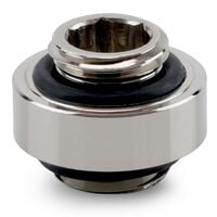 Thermal Grizzly DeltaMate Extender-Fitting, Messing - Gloss Nickel, MM7R