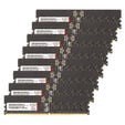 V-Color R-DIMM DDR5-6400 RAM, CL52, JEDEC - 256 GB Octa Kit, black image number null