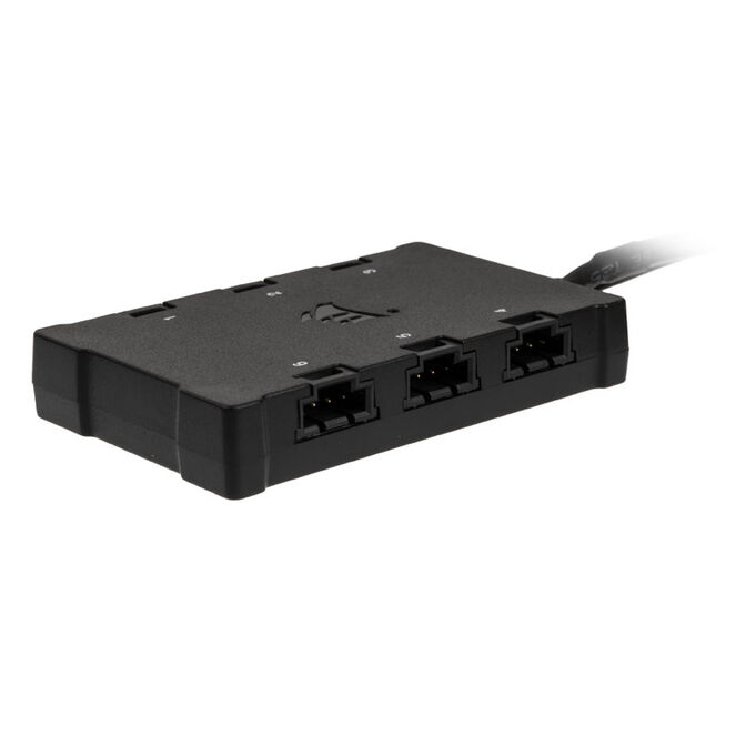 Corsair iCUE QL140 RGB PWM Fan 2-Pack incl. RGB Controller - 140mm, black image number 5
